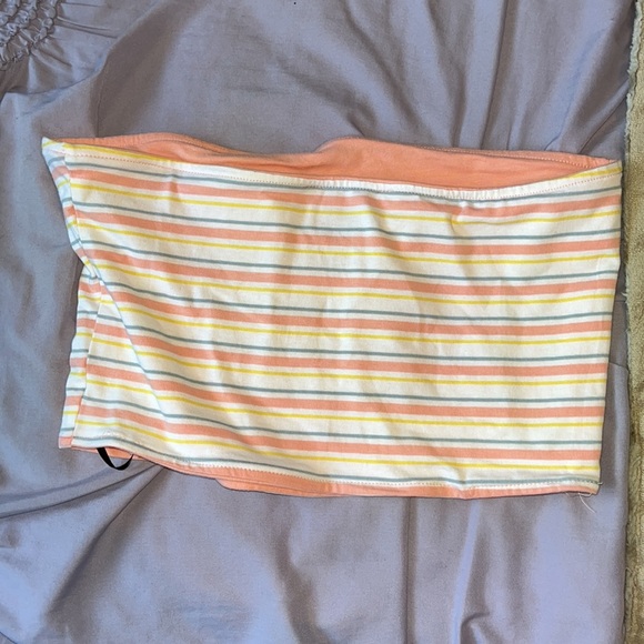 Forever 21 stripped tube top - Picture 2 of 3